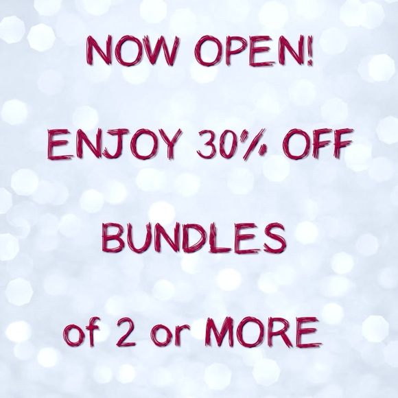 Other - STORE REOPENED - ENJOY 30% OFF BUNDLES of 2 or MORE